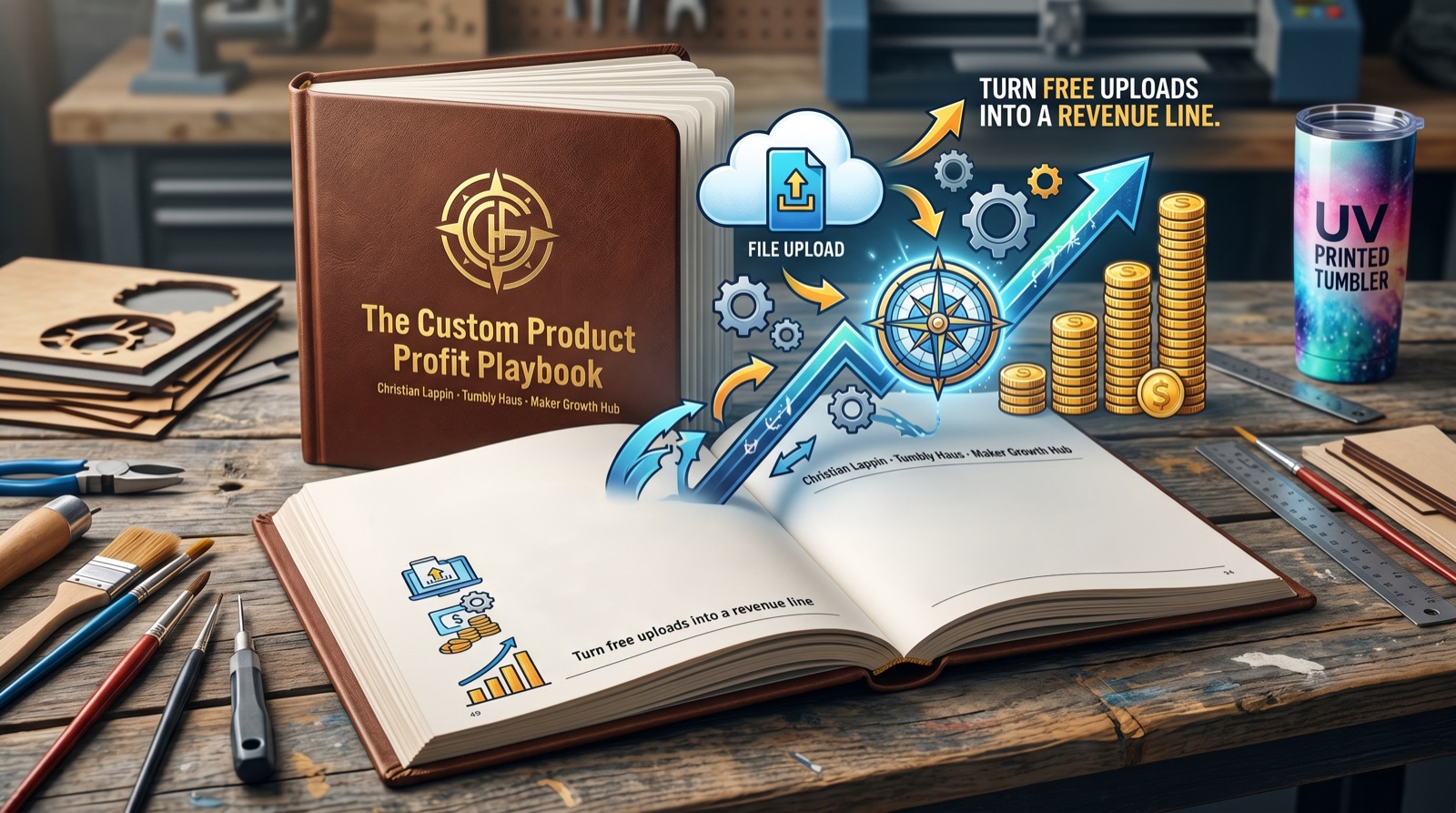 The Custom Product Profit Playbook — turn free uploads into a revenue line